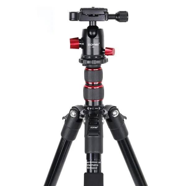 Trepied si monopod 3 in 1 din aluminiu, 40 - 138 cm, cap cu bila si sistem Quick Release