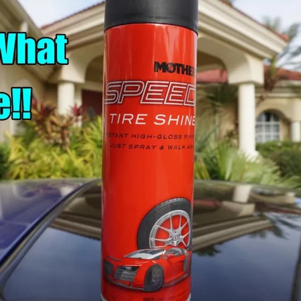 Preview image for the video "Mothers Speed Tire Shine Review on my Nissan GTR. 2018".