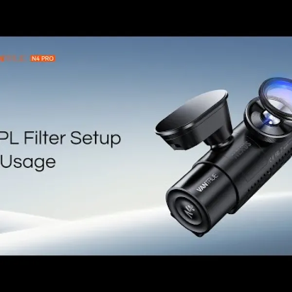 Preview image for the video "Vantrue CPL Filter Installation &amp; Tips".