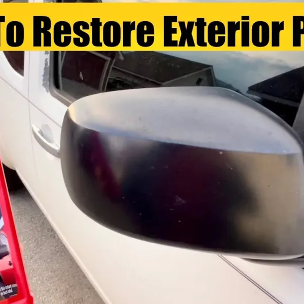 Preview image for the video "How To Use Mothers Back To Black Exterior Plastic Restore Review".