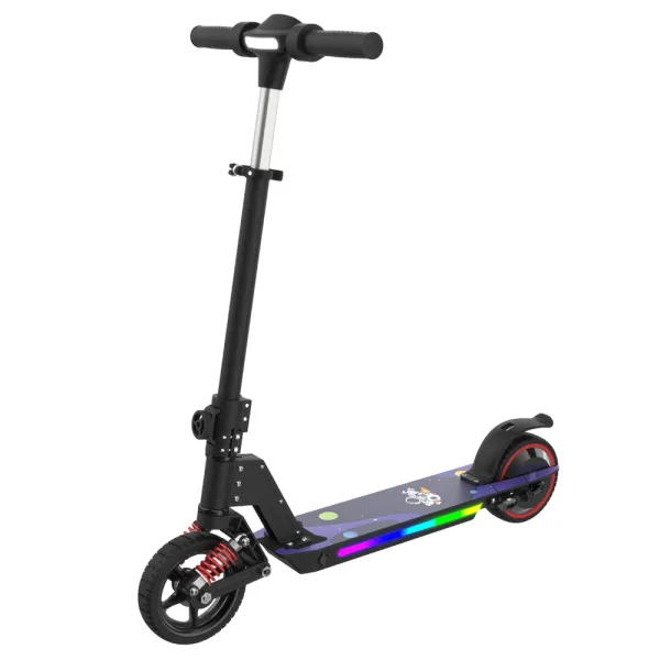 Trotineta Electrica pentru copii RYDE Twinkle L2 PRO, 130W, viteza limitata 14Km/h - viteza nelimitata 14Km/h, autonomie 8km, Negru