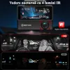 Camera auto de bord cu 3 canale RedTiger VP20 2.5K+2.5K+1080P, WiFi, Night Vision, ecran tactil, 530o, GPS, aplicatie dedicata, G-Sensor si Mod Parcare, card 128GB