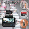 Pachet Cadou REDTIGER VP20 2.5K+2.5K+1080P, WiFi, Night Vision, ecran tactil, 530°, GPS