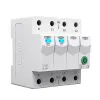Siguranta inteligenta trifazata cu temporizator si blocare mentenanta, amperaj ajustabil 1 - 63A, WiFi, Sina DIN, compatibila Tuya / Smart Life
