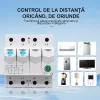 Siguranta inteligenta trifazata cu temporizator si blocare mentenanta, amperaj ajustabil 1 - 63A, WiFi, Sina DIN, compatibila Tuya / Smart Life