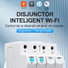 Siguranta inteligenta trifazata cu temporizator si blocare mentenanta, amperaj ajustabil 1 - 63A, WiFi, Sina DIN, compatibila Tuya / Smart Life