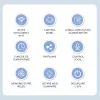 Siguranta inteligenta trifazata cu temporizator si blocare mentenanta, amperaj ajustabil 1 - 63A, WiFi, Sina DIN, compatibila Tuya / Smart Life
