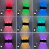 Aplica de perete dimabila LED 8W, Smart WiFi, RGB, 3000K-6500K, impermeabila IP65, 700lm compatibila Tuya/SmartLife