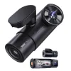 Camera auto tripla Vantrue N4 Pro fata-spate-interior, WiFi 5GHz 4K + 1080P + 1080P HDR, control vocal, Night Vision, ecran 2.45&amp;quot;, GPS, G-sensor si monitorizare parcare