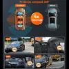 Camera auto cu 4 canale Vantrue N5 fata-spate-interior, WiFi 5GHz, 2.7K + 1080P + 1080P + 1080P, HDR + WDR, control vocal, Night Vision, ecran 3.19&amp;quot;, GPS, G-sensor si monitorizare parcare