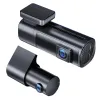 Camera auto de bord duala EUKI D900 5K WiFi, Starlight Night Vision, 170°, ecran IPS 1.47&amp;quot;, aplicatie dedicata, G-sensor si monitorizare parcare