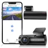 Camera auto de bord REDTIGER F3 2.5K, WiFi, Night Vision, 170°, aplicatie dedicata, G-sensor si monitorizare parcare