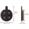Set placute de frana semi-metalice compatibile cu trotinetele electrice Xiaomi, RYDE