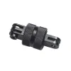 Adaptor rotativ 360 de grade Widjit pentru camere de actiune (Negru)